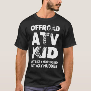 Camiseta Garoto ATV Quad 4 Roda