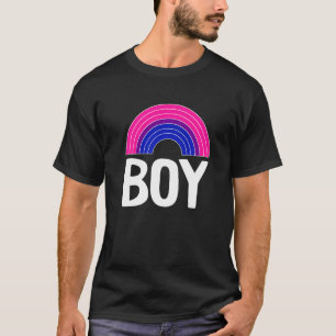 Camiseta Garoto Bissexual Arco-Íris Lgbt Q Orgulho Legal Bi