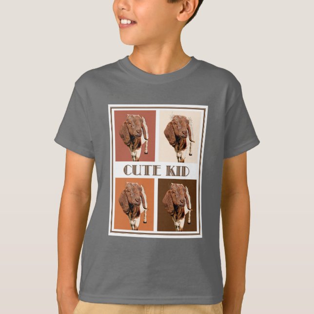 Camiseta Garoto Bonito - Arte em Bloco (Frente)