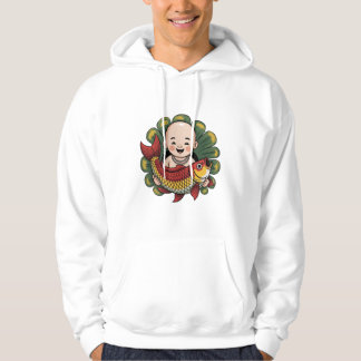 Camiseta | Garoto Bonito com Lucky Koi