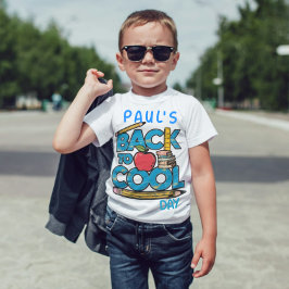 Camiseta Garoto Bonito de Volta à Escola