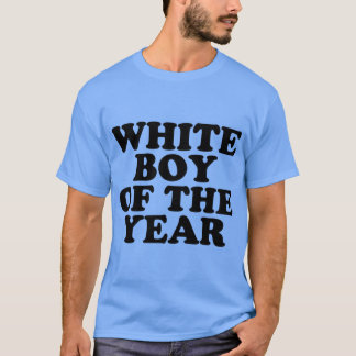 Camiseta Garoto Branco Do Ano