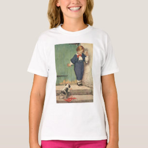 Camiseta Garoto com Cachorro Puppy