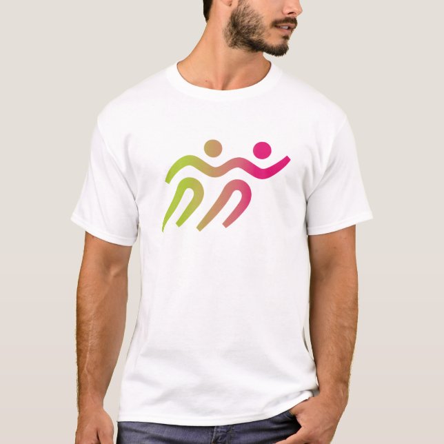 Camiseta Garoto corredor com garotas (Frente)