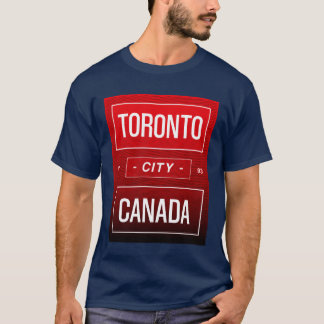 Camiseta Garoto da cidade de Toronto