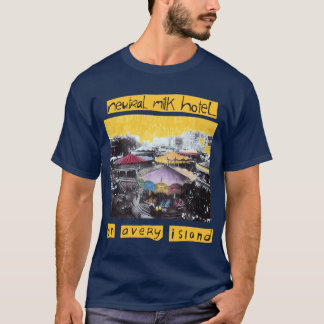 Camiseta Garoto da família da ilha Avery