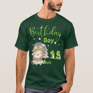 Camiseta Garoto de 15 de Aniversário do Leão Gelado