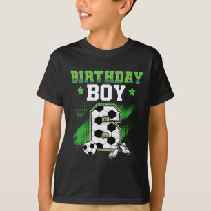 Camiseta Garoto de 6 anos de idade fazendo aniversário de 6