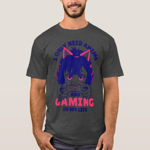 Camiseta Garoto de Animes e Jogos para a Vida