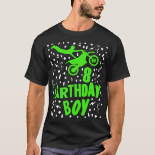 Camiseta Garoto de aniversário de moto de dieta - Crianças