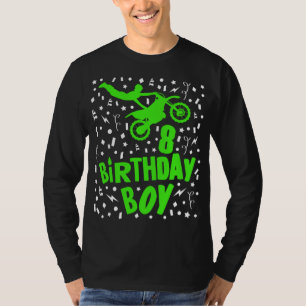 Camiseta Garoto de aniversário de moto de dieta - Crianças