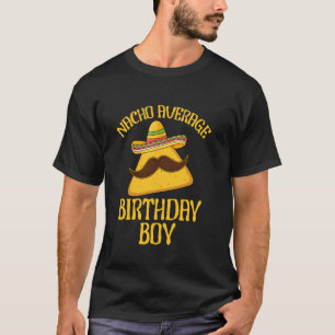Camiseta Garoto de Aniversário Não Muito Mediano Cinco de M