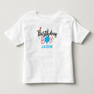 Camiseta Garoto de Aniversário Personalizado