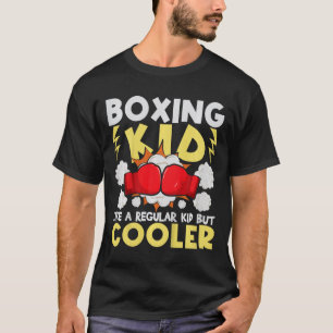 Camiseta Garoto de Boxe Como Uma Criança Normal Mas Mais Le