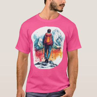 Camiseta Garoto De Caminhão Em Montanhas Ativas
