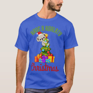 Camiseta Garoto de Natal Koala