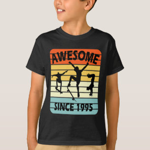 Camiseta Garoto de Skate de 25 Anos de Idade Incrível Desde