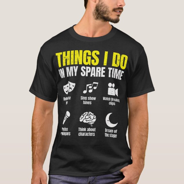 Camiseta Garoto de Teatro (Frente)