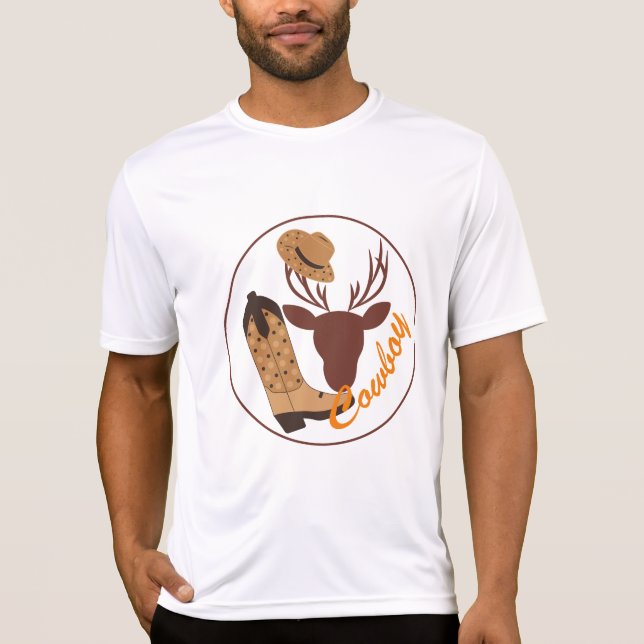 Camiseta Garoto de vaca (Frente)