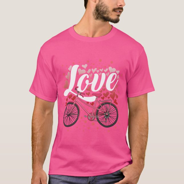 Camiseta Garoto do Amor de Bicicleta (Frente)