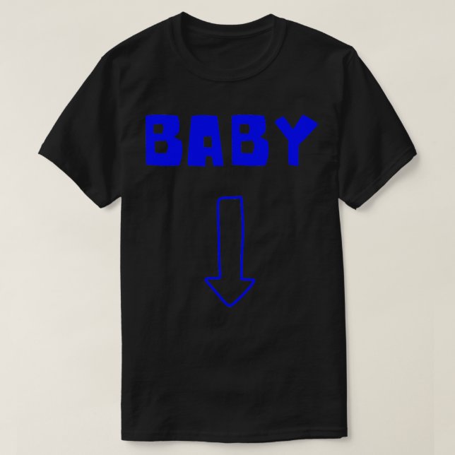 Camiseta garoto do anúncio de gravidez (Frente do Design)