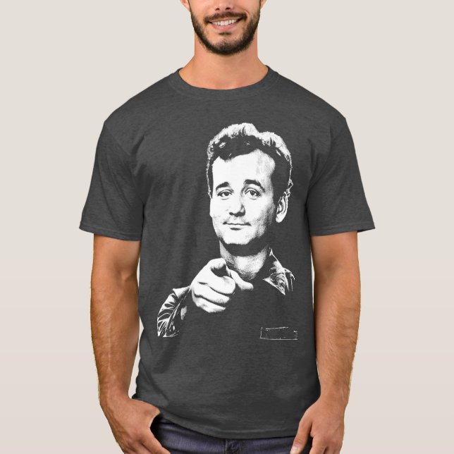 Camiseta Garoto do Bill Murray ghostbusters (Frente)