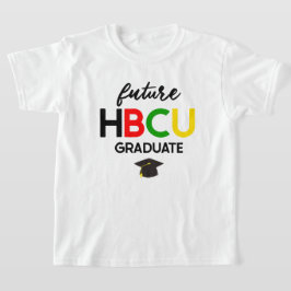 Camiseta Garoto do futuro Formando da HBCU College