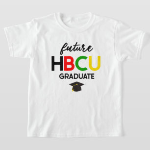 Camiseta Garoto do futuro Formando da HBCU College