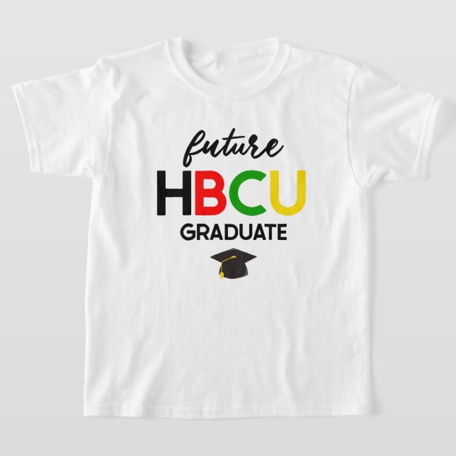 Camiseta Garoto do futuro Formando da HBCU College (Postura )