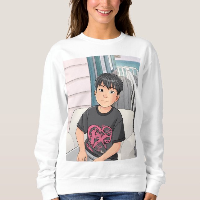 Camiseta Garoto é tão fofo. (Frente)