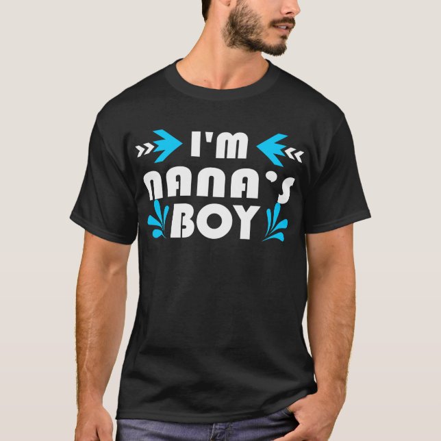 Camiseta Garoto Engraçado de Nana (Frente)