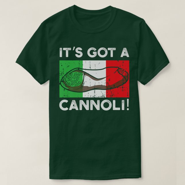 Camiseta Garoto Engraçado Italiano Revela Anúncio (Frente do Design)