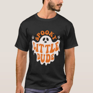 Camiseta Garoto Fantasma do Homem Fantasma do Halloween Tod