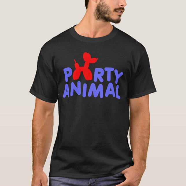Camiseta Garoto Festa Animal (Frente)