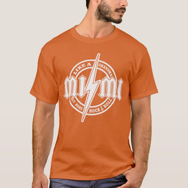 Camiseta Garoto Hard Rock Mimi Mimi Lightning Bolt (Frente)