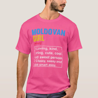 Camiseta Garoto hilário do nacionalismo nacionalista moldáv