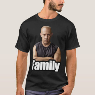 Camiseta Garoto MEME da família de Vin Diesel