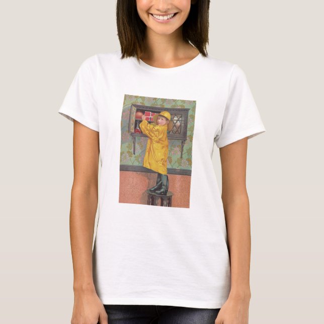 Camiseta Garoto no Raincoat (Frente)