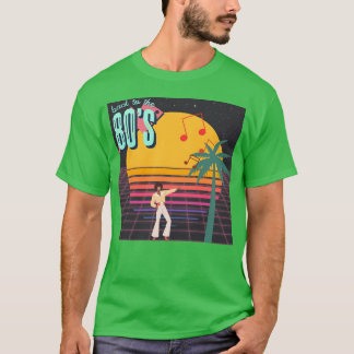 Camiseta Garoto que se envolve nos anos 80