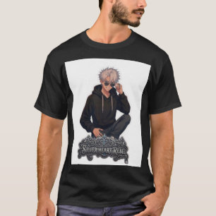 Camiseta Garoto Rebelde Coração de Prata Anime - Roupas de 