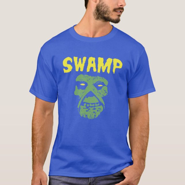 Camiseta Garoto Swamphing Punk Rock Mashup (Frente)