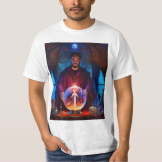 Camiseta "Garoto Vestindo uma T-Shirt" é claro e direto par
