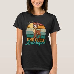 Camiseta Garotos Antelope Mulheres Gazelle Antelope Awarene