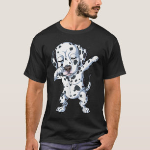 Camiseta Garotos Dalmáticos Dando Pão De Cão Dançando Pão G