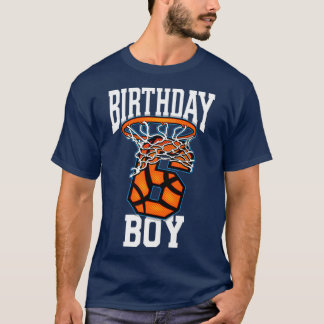 Camiseta Garotos De Basquete De Aniversário De 6 Por Rapaz