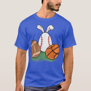 Camiseta Garotos de Páscoa, baseball de futebol