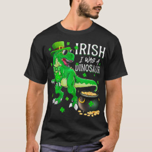 Camiseta Garotos Dias de São Patrícios Irlandeses Eu era Di