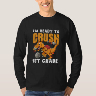Camiseta Garotos Esmagam Dinossauro da 1ª Série Menino de V