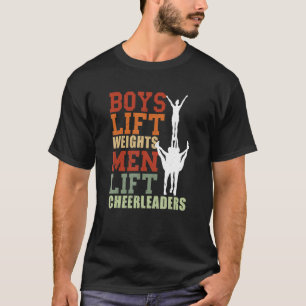 Camiseta Garotos Líderes de Torcida Levantam Pesos Torcida 