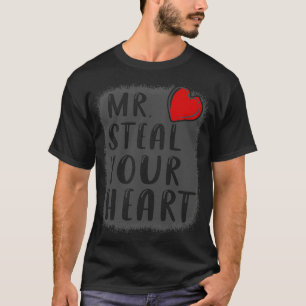 Camiseta Garotos Namorados Sr. Roubar Seu Coração Para Ra